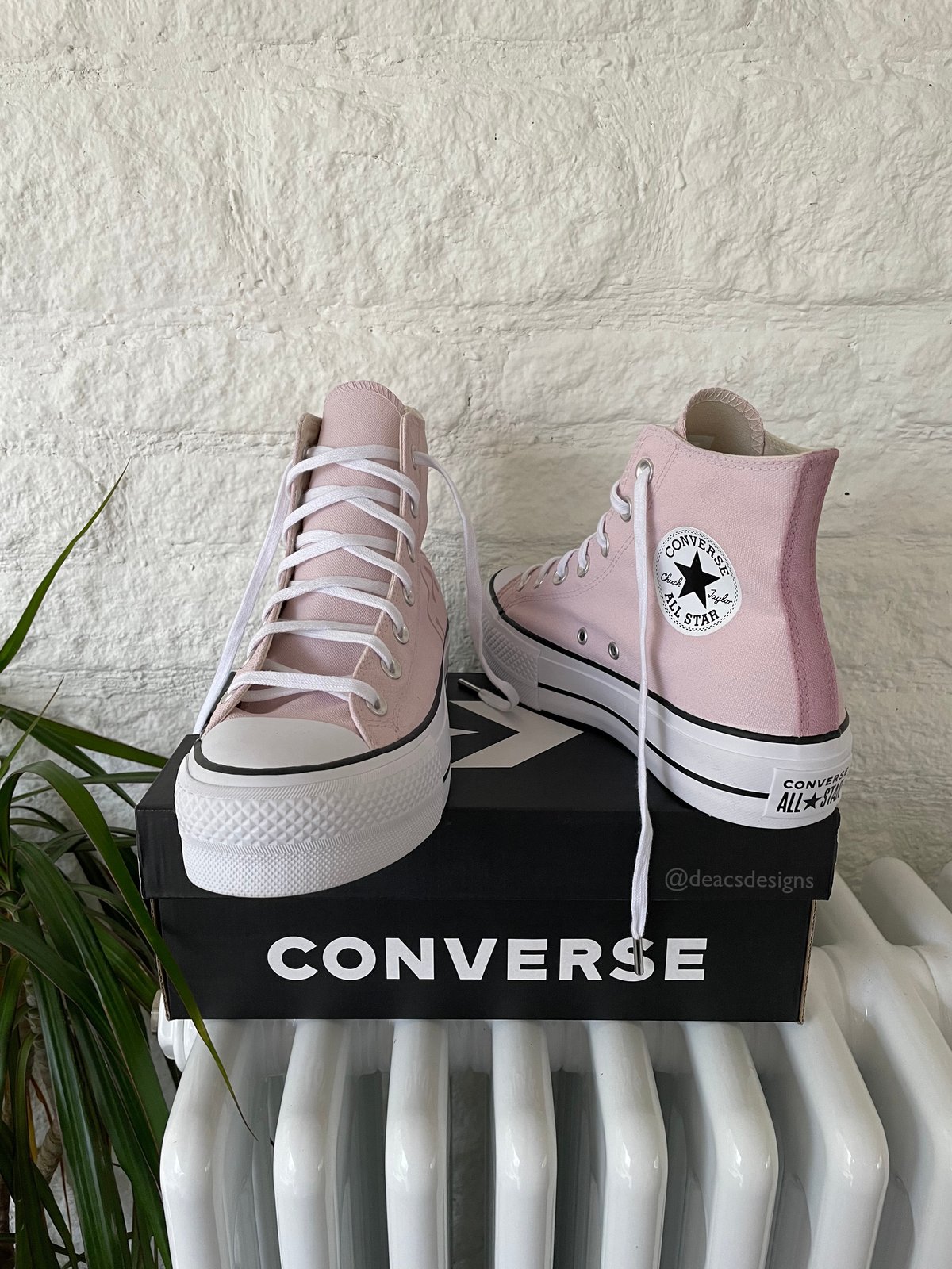 platform converse pink