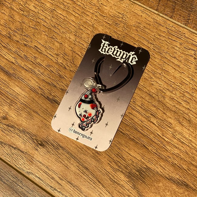 Kewpie Clown Key Ring