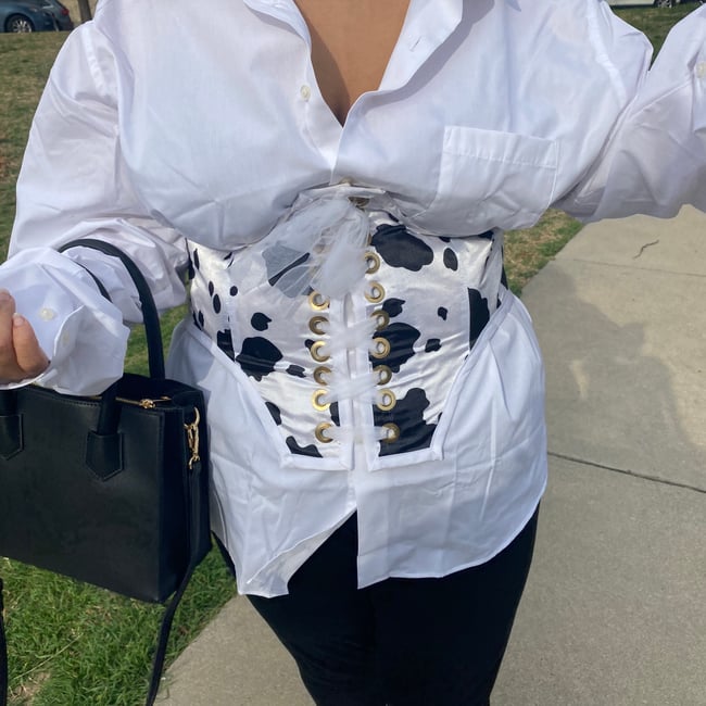 "Cry About It" Reversible Underbust Corset