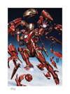 Iron Man Giclée by Mark Brooks (Remarque option for $220.00)