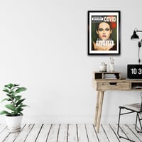 Image 3 of Kristen Stewart COVID Filtered Print