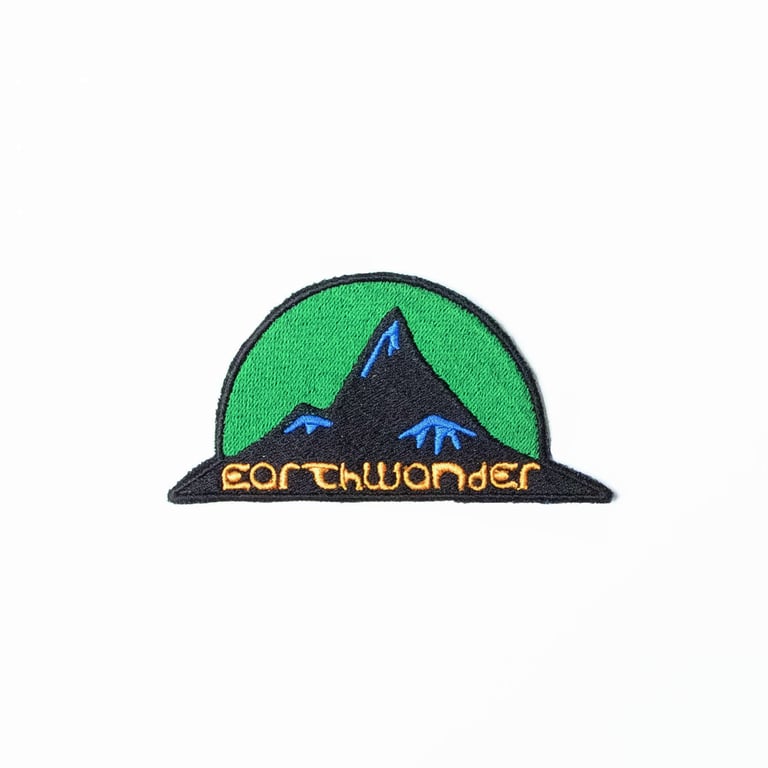 Woodland Mountain Patch - Personalized Patch - Custom Name Patch