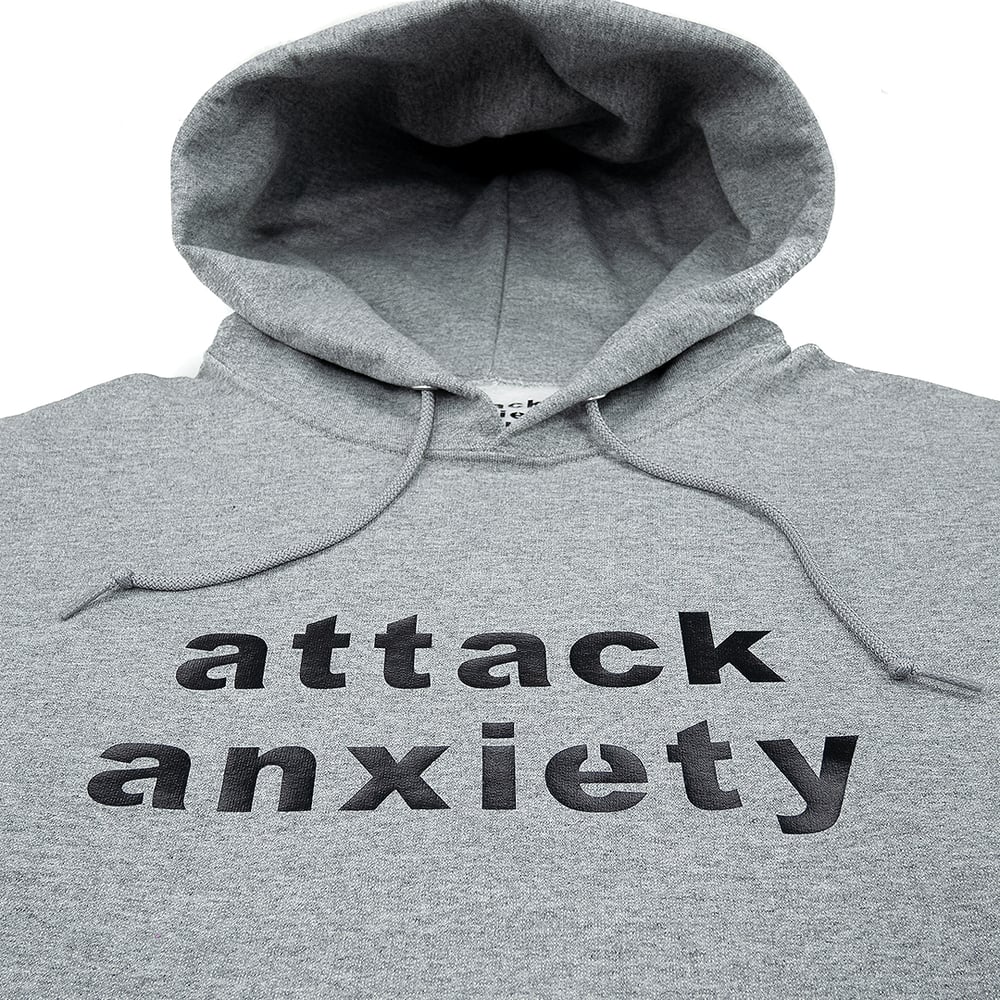 Attack Anxiety Hoodie Grey
