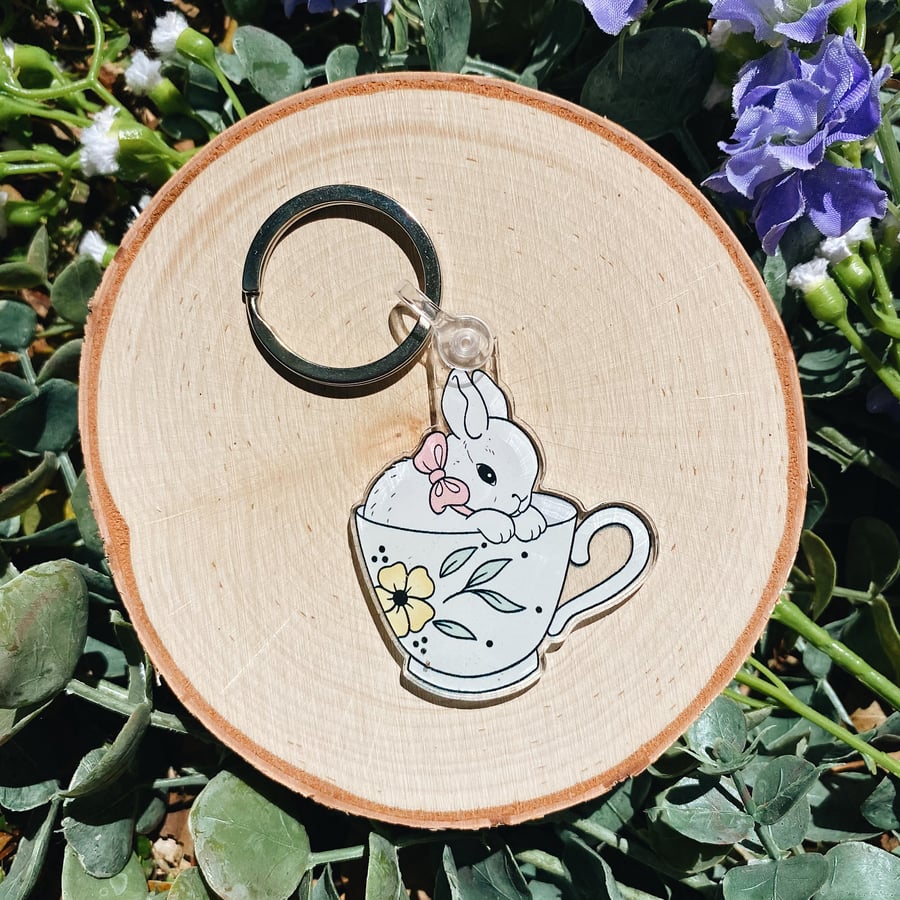 Image of Bunny Keychain