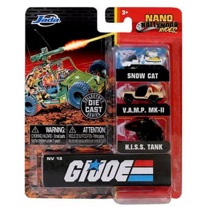 G.I. Joe Jada Toys Nano Hollywood Rides Die-Cast Vehicles