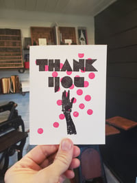 Image 1 of Robot Thank You greeting card