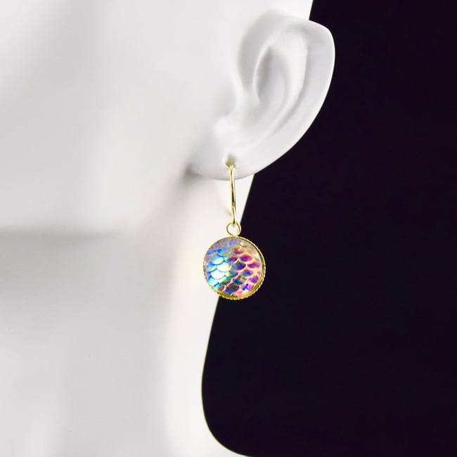 Mermaid Scale Earrings