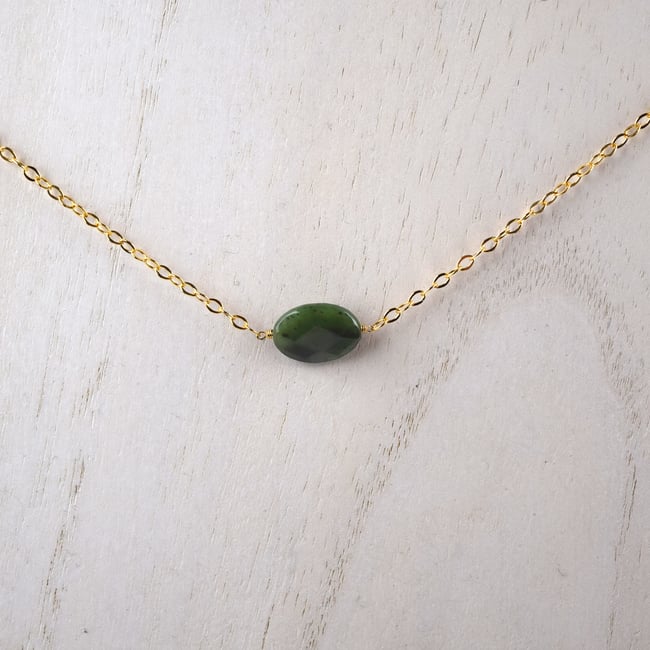 Faceted Jade Choker (LAST ONE!)