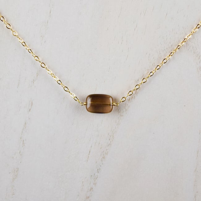 Smoky Quartz Choker