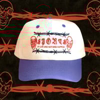 If I Live And Nothing Happens Embroidered Snapback Hat