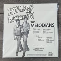 Image 2 of The Melodians - Rivers of Babylon Vinyl LP