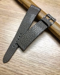 Image 1 of Taupe Stingray classic watch strap