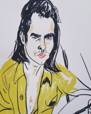 Image of "Nick in a bar" print