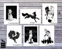 Image 2 of Prints Inktober 2019