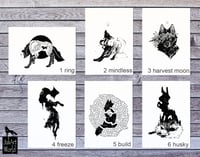 Image 1 of Prints Inktober 2019