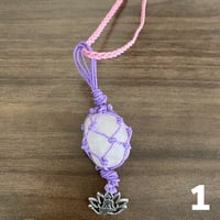 Image 2 of Zen Meditation - Macrame Pendant Collection