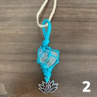 Image 3 of Zen Meditation - Macrame Pendant Collection