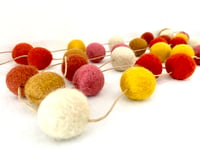 Image 2 of Felt Ball Garland - Molly Wattle