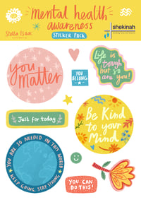Mental Health Awareness Sticker Pack 