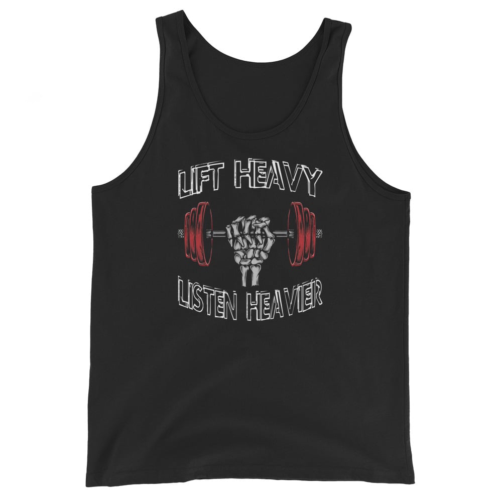 LIFT HEAVY, LISTEN HEAVIER TANK | Ohrion Apparel