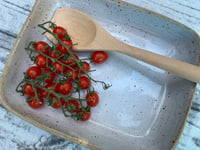 Image 1 of Simple table server, Fleck stoneware