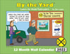 By the Yard® 2022 Model Railroading Wall Calendar