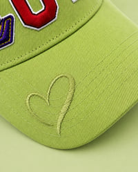 Image 3 of PRE-ORDER John XV:XII “LOVE” Hat (Matcha)
