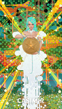 Image 3 of CASIMIR - Minor Arcana Tarot Pentacles