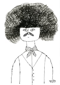 Image 1 of Gentleman with a mustache  • ORIGINAL