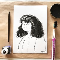 Image 2 of Girl with fluffy hair • ORIGINAL