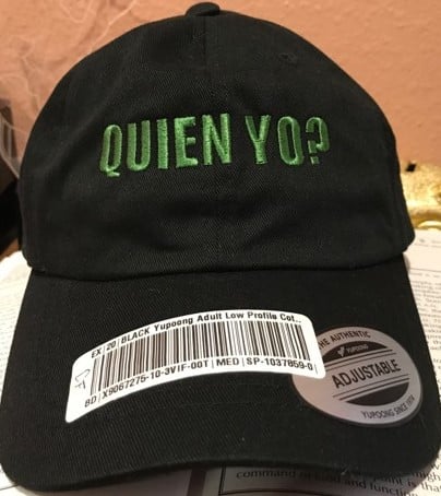 Image of QUIEN YO? (BLACK SHIRT ONLY)