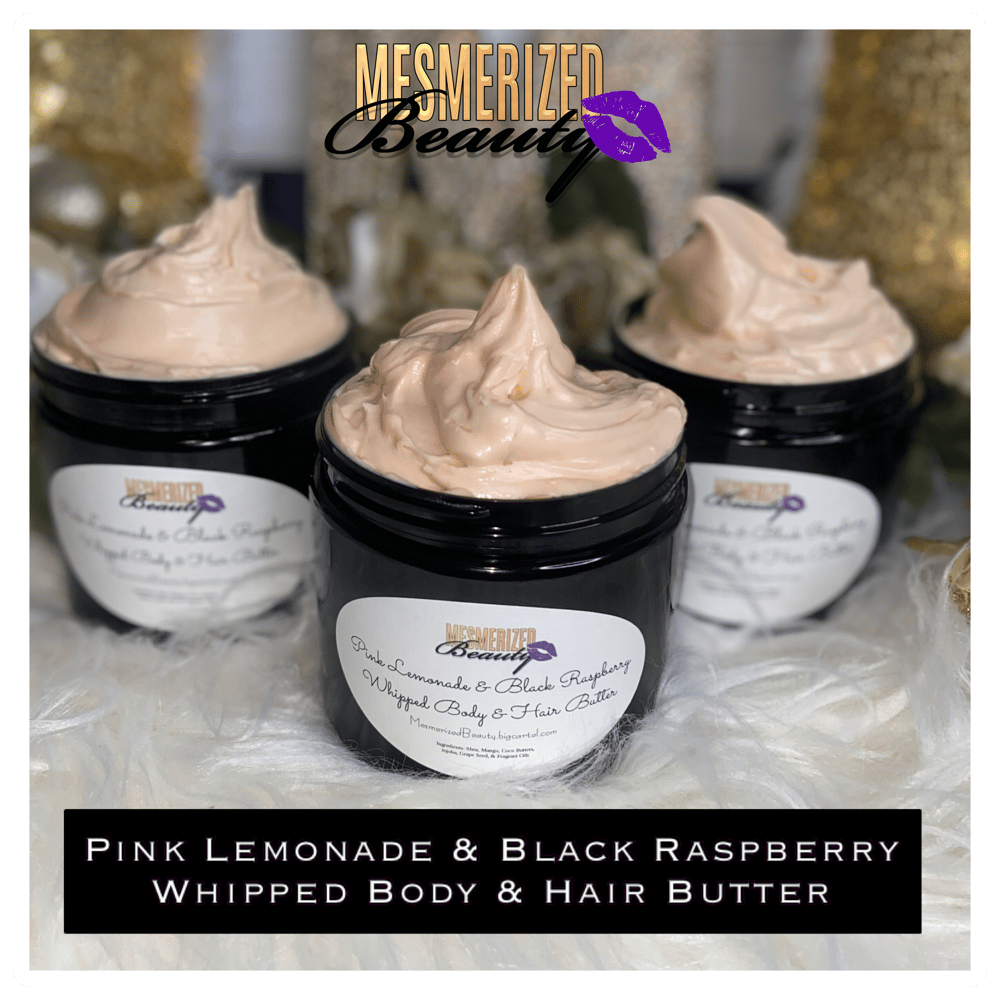 Image of Pink Lemonade & Black Raspberry Whipped Body & Hair Butter 