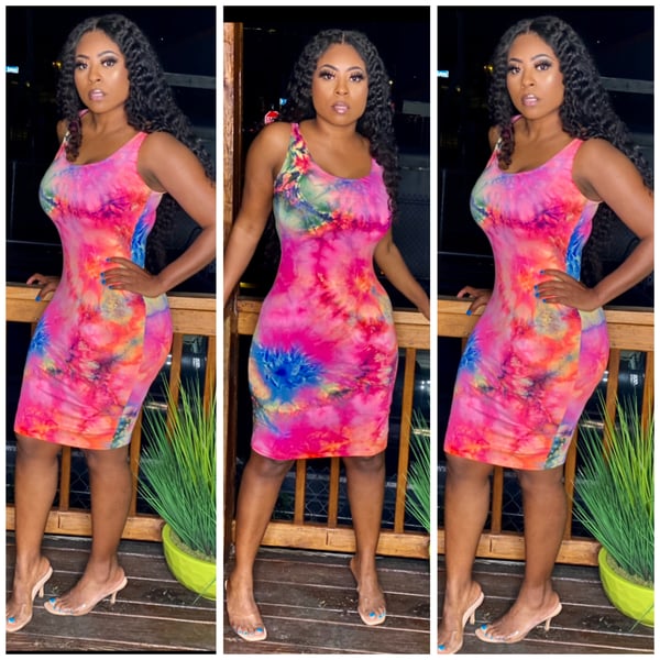 Image of Tye dye dress