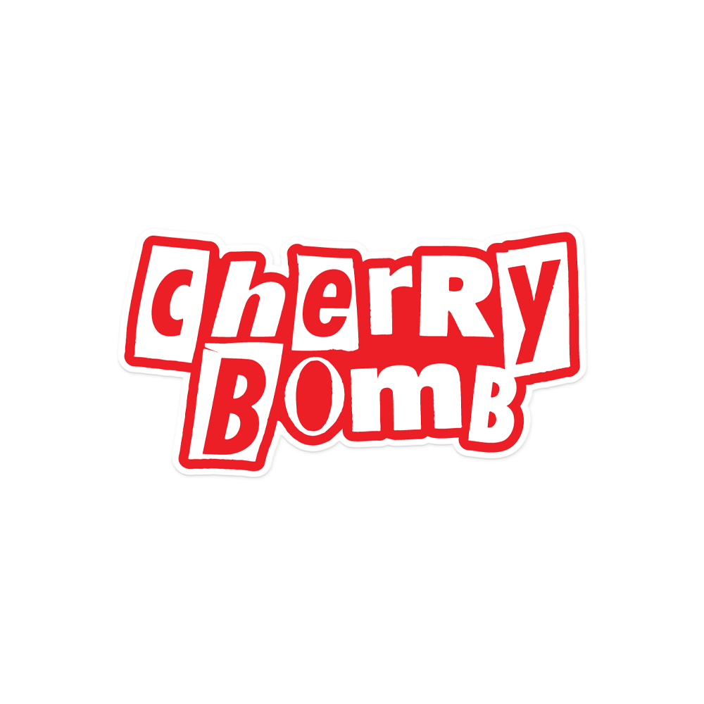 Cherry Bomb Ransom Sticker