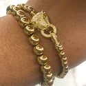 The Leopard Toggle bracelet 