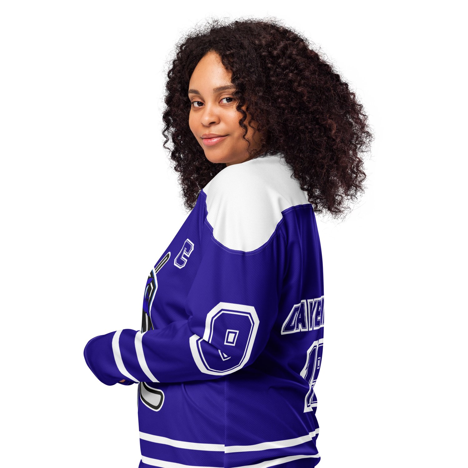 Image of Officially licensed Kane Davenport Recycled hockey fan jersey