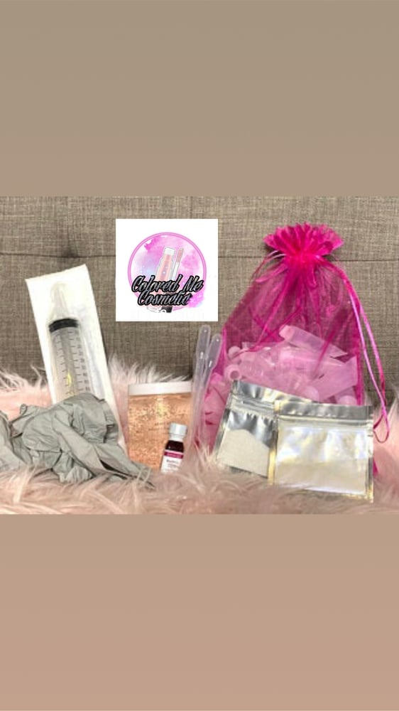 Lip gloss starter kits Colored Me Cosmetic