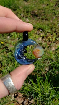 Image 1 of Moon & sun pendant 