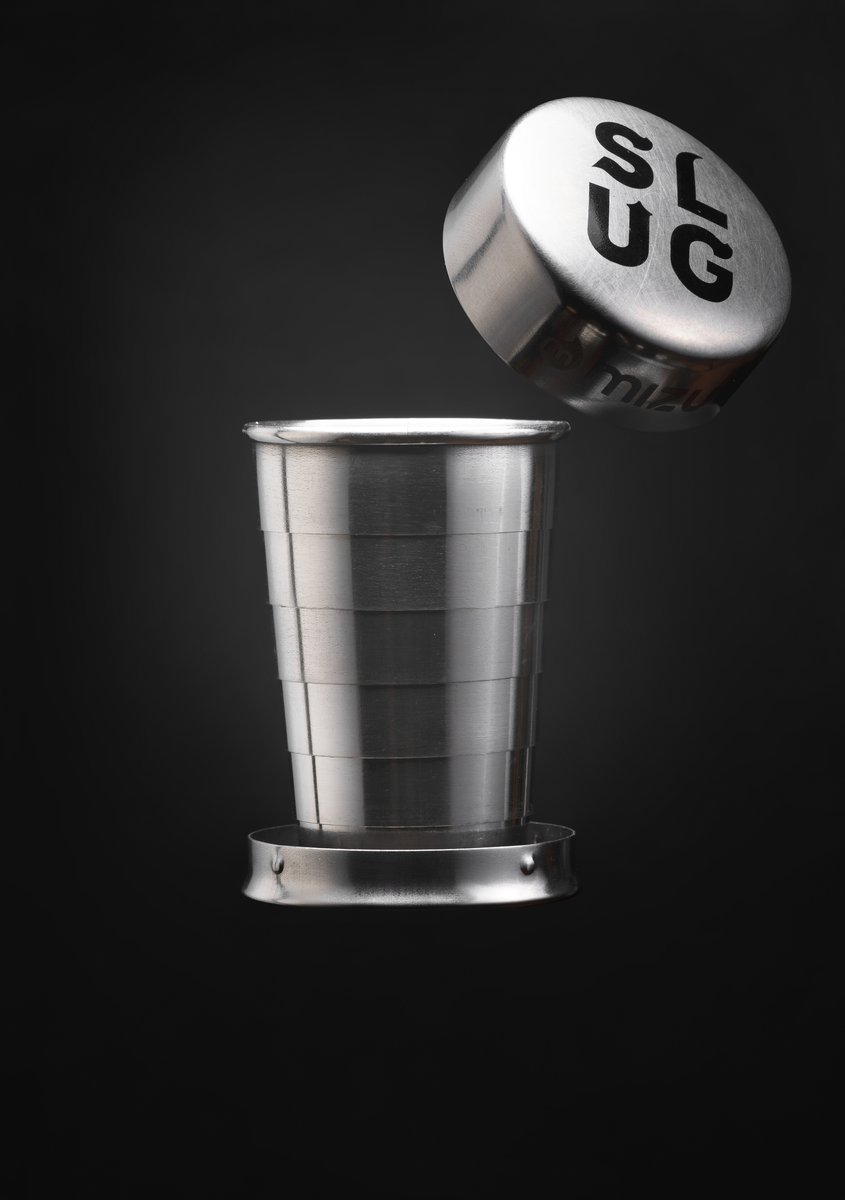 Mizu Collapsible Shot Glass Stainless