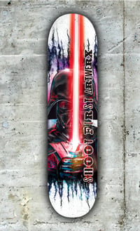 Image 2 of Darth Vader Skateboard Deck