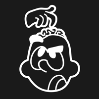 BRAIN SCRATCH CHARACTER DECAL