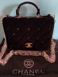 1:1 Black Velvet Chanel Designer Bag