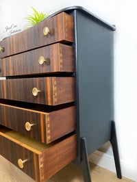 Image 3 of Vintage Mid Century Modern Retro CHEST OF DRAWERS