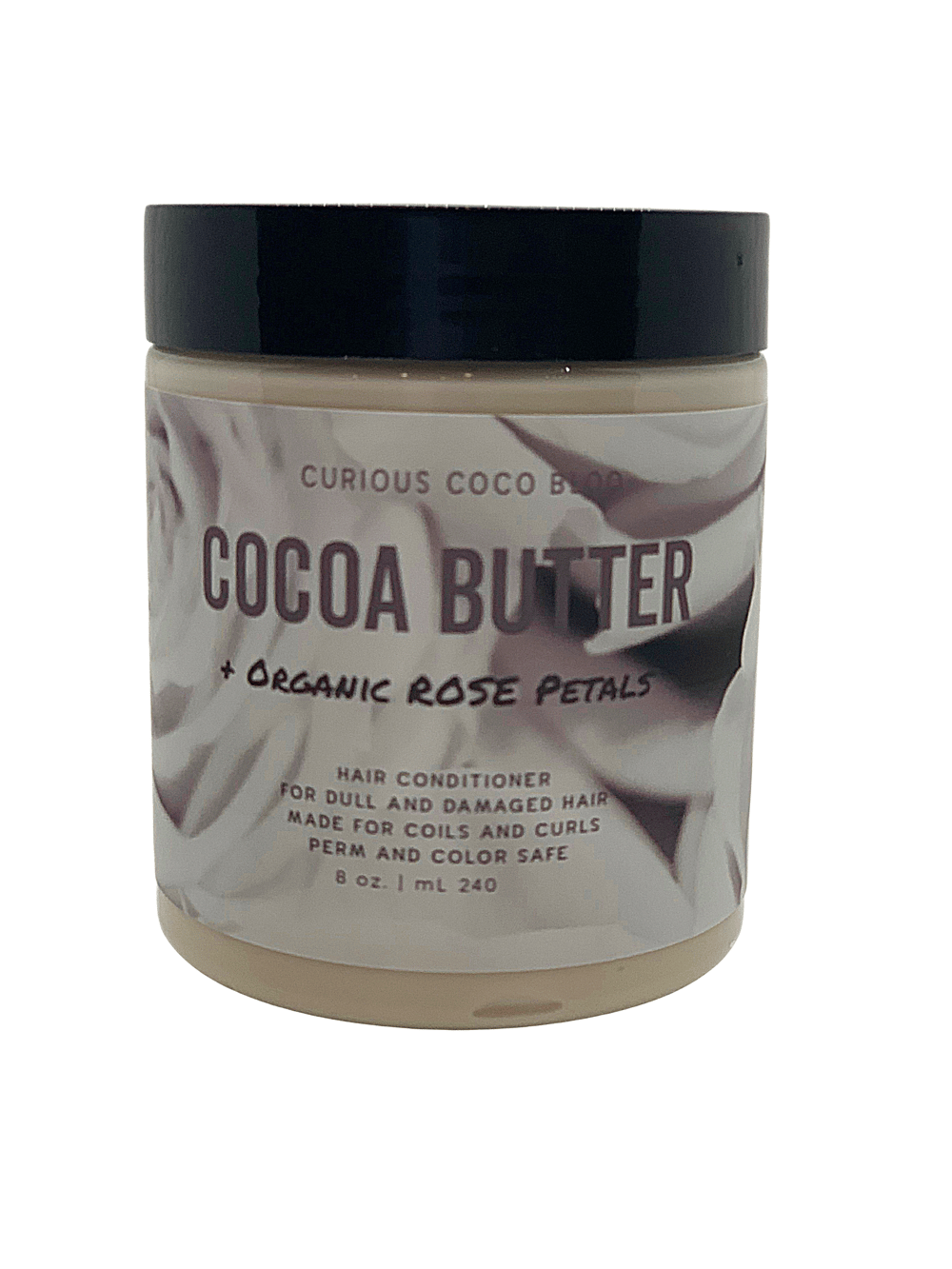 Image of COCOA BUTTER + ORGANIC ROSE PETALS 