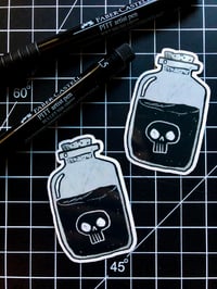 Poison Bottle Stickers (Misprint!)