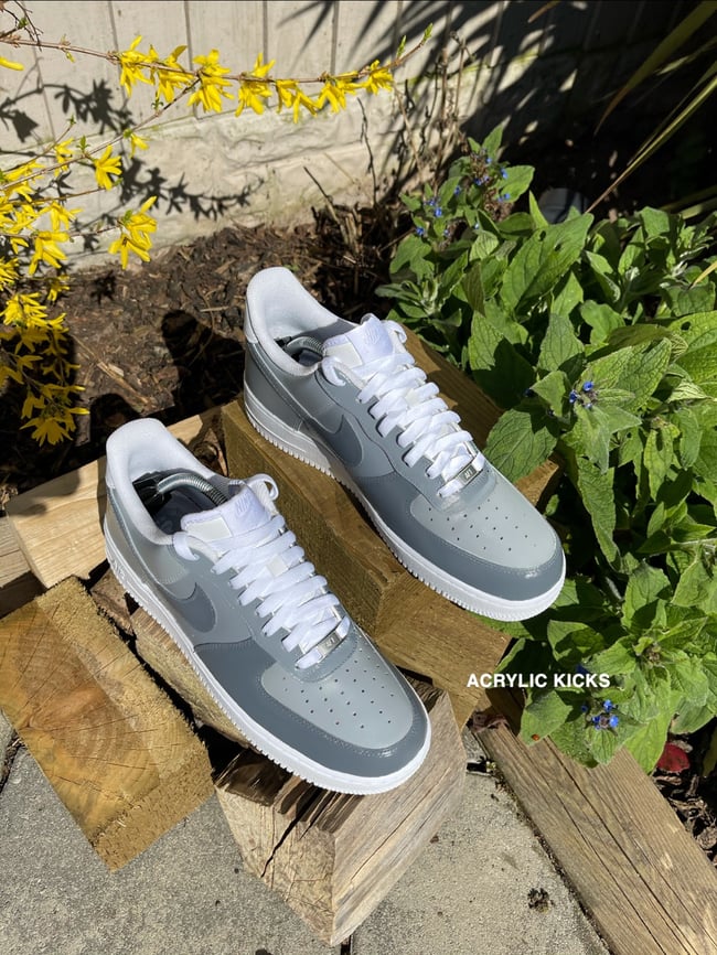 Nike AF1 - Grey Storms 