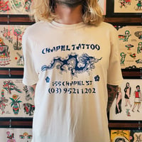 Image 2 of CHAPEL TATTOO DRAGON TEE - "155 CHAPEL ST"