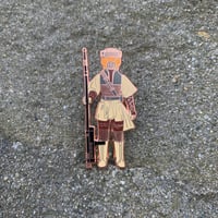 Image 4 of Vintage Collector - Bounty Huntress Disguise Enamel Pin