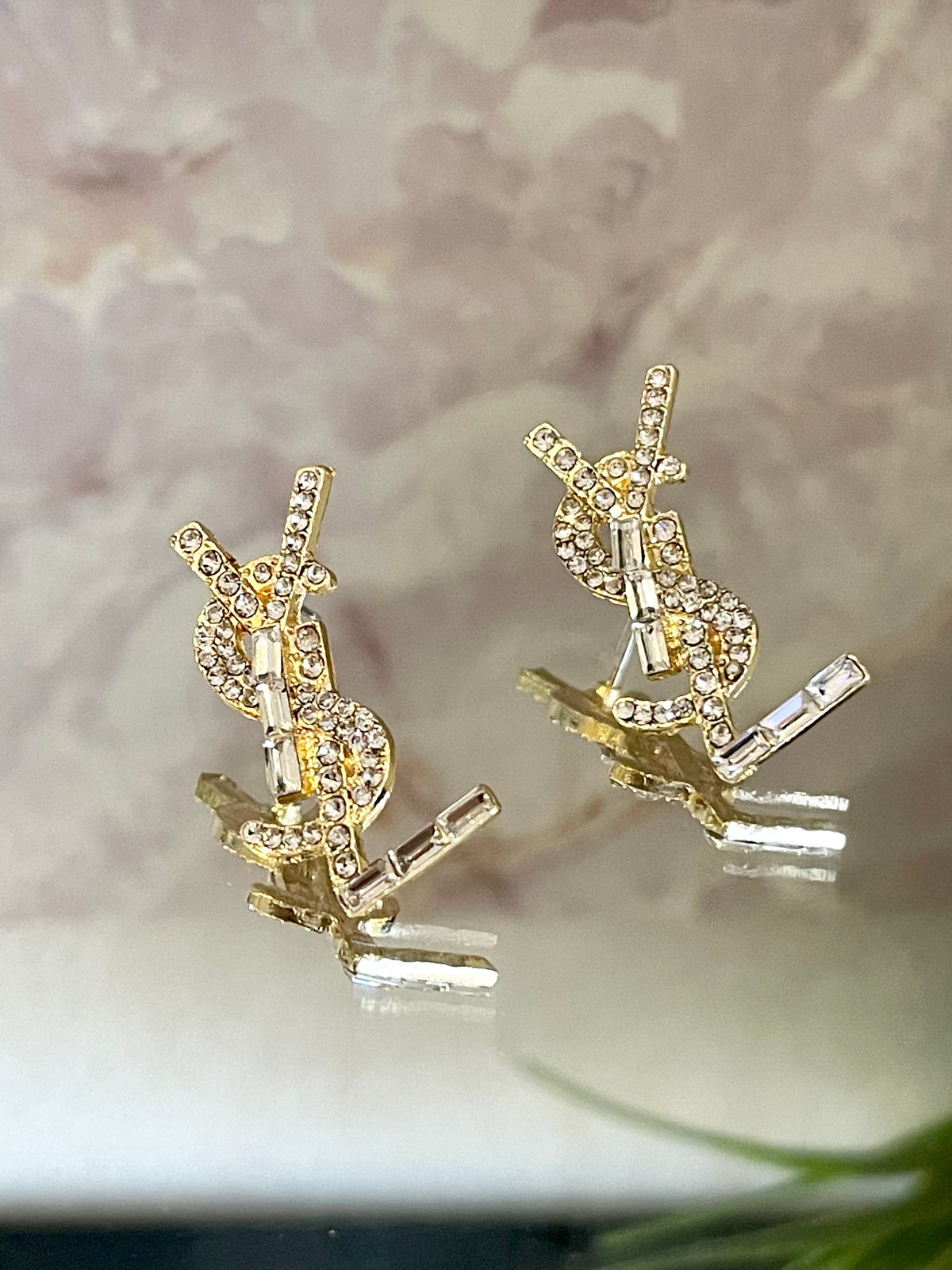 ysl stud earrings