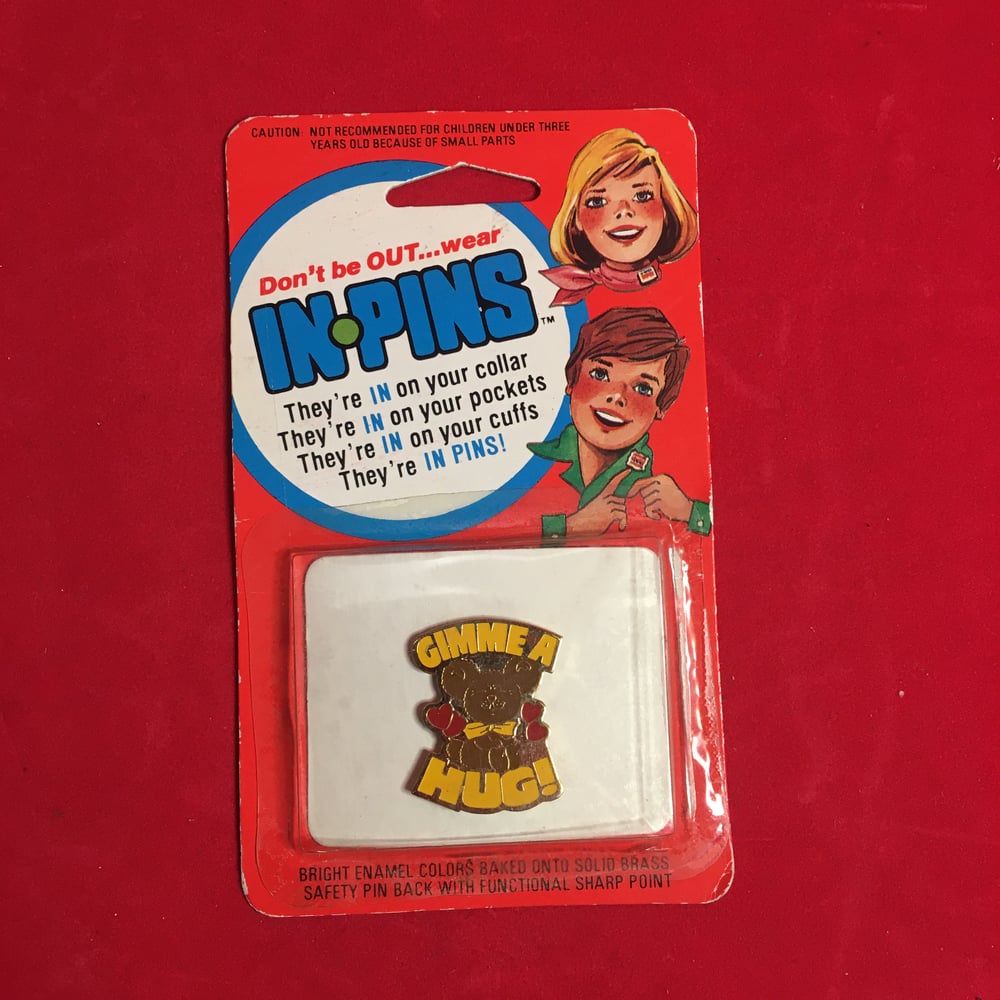 NOS Enamel Pins in original package
